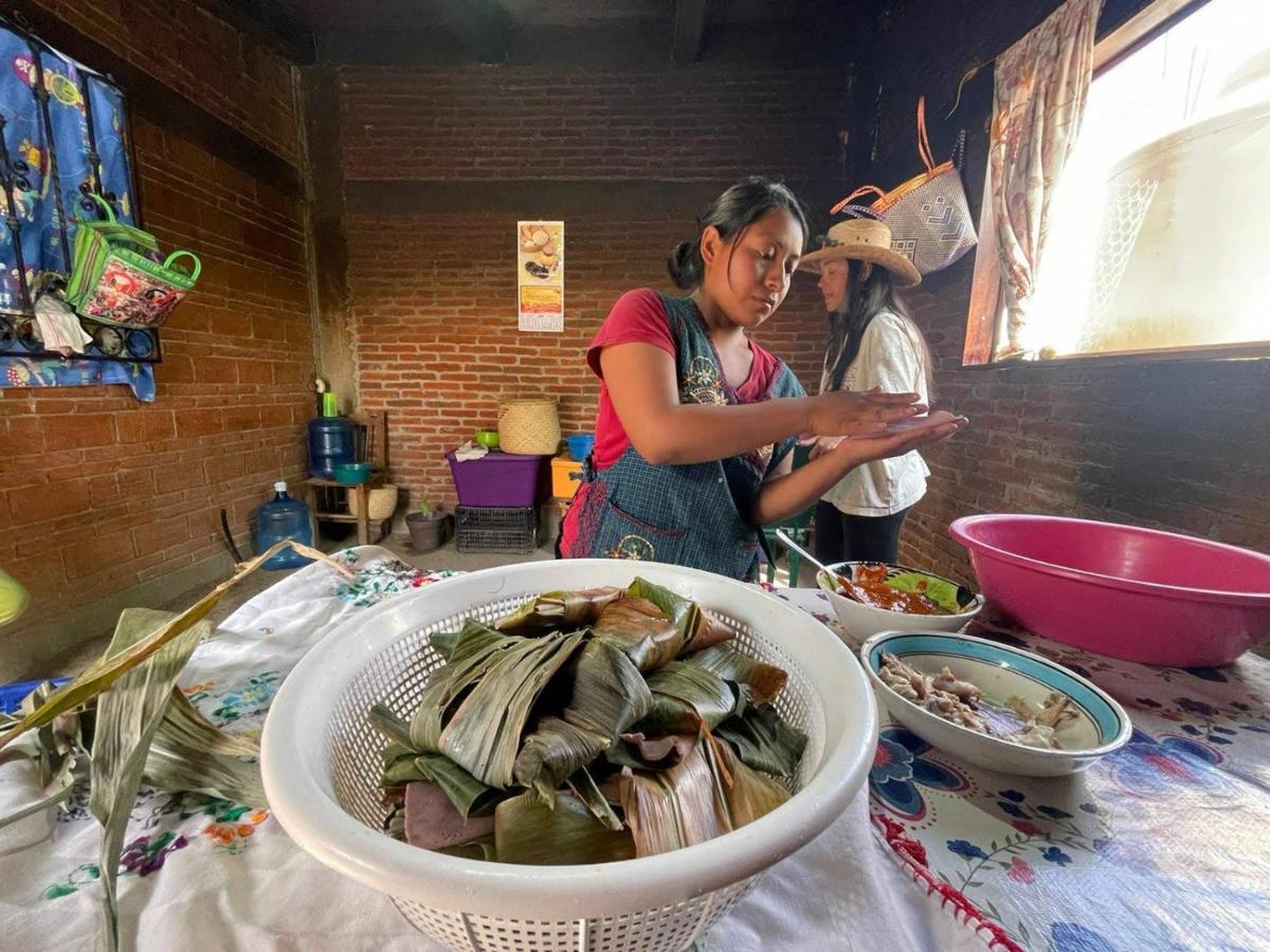Bed and Breakfast Lizu Tu Casa En Un Pueblo Zapoteca Teotitlán del Valle Exterior foto
